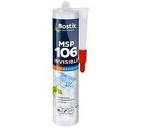 Mastic BOSTIK MSP 106 - Polymère fixation et étanchéité - transparent - 290 ml