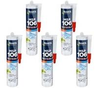 Mastic Bostik MSP 106 Polymère fixation et étanchéité translucide x5 Translucide G
