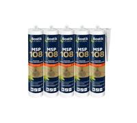 Mastic Bostik MSP 108 Polymères blanc de fixation hautes performances x5