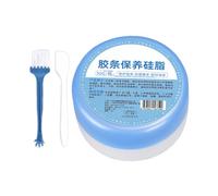 Mastic Caoutchouc Auto - Silicone Graisse Protecteur - 100g Lubrifiant Auto | Conditionneur Joints Réduit Bruit Anti Vieillissement Pour Portes Vitres Toit Ouvrant Entretien