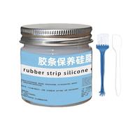 Mastic Caoutchouc Auto - Silicone Graisse Protecteur - 100g Lubrifiant Auto | Conditionneur Joints Réduit Bruit Anti Vieillissement Pour Portes Vitres Toit Ouvrant Entretien