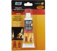 Colle réfractaire GEB COLLAFEU 50ml résistante jusqu’à 1100°C