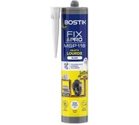 Bostik Mastic-colle FIX&PRO MSP 118 Blanc – Extra fort, prise 5s – Intérieur/Extérieur 290 ml