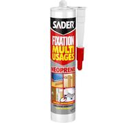 Mastic Colle De Fixation Multi-Usages-Tous Matériaux-Intérieur Et Extérieur Sous Abri-Prise Immédiate-Colle Néoprène Ultra-Puissante-Couleur : Beige-Cartouche De 310 Ml