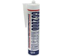Mastic colle hybride universel transparent Texton cc2000 krystal Transparent G