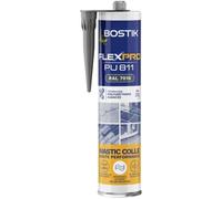 Bostik Mastic Colle Flexpro PU811 - Colle et Jointe Tous Matériaux - Multi-Usages - Intérieur/Extérieur - Formule Polyuréthane Haute Performance - Couleur : Anthracite RAL7016 - 300 ml