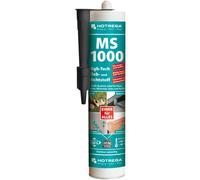 Mastic colle MS polymère noir 290ml haute performance