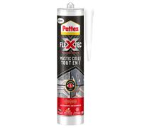 Mastic colle - PATTEX - Flextec noir - 389g - Collages souples - Joints d'étanchéité