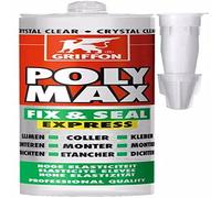 Mastic colle Poly Max Fix 1Seal Express Crystal GRIFFON cartouche 300 gr - 6150452