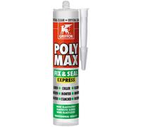 Mastic colle Poly Max Fix 1Seal Express Crystal GRIFFON cartouche 300 gr - 6150452