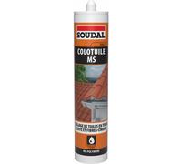 Mastic-colle polymère Colotuile MS monocomposant haut module - 290 mL SOUDAL