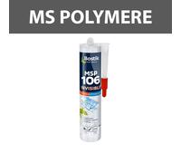 Mastic-colle polymère "MSP106" Transparent 290ml BOSTIK