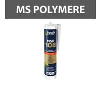 Mastic-colle polymère "MSP108" Fixation lourde Blanc 290ml BOSTIK