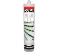Mastic-colle polymère - pour matériaux lourds - 290 ml - Métal FIX SOUDAL