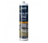 Bostik Mastic Colle & Joint Polyuréthane Flexpro PU 790 Gris anthracite Ral 7016, Multi-Usages, Intérieur et Extérieur, Cartouche de 300 ml