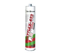 Mastic colle polyuréthane à haut module Polyflex 452 Noir 300ml - Lot de 25 - DEN BRAVEN - 31000363