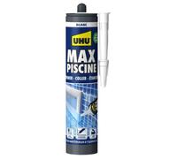 Mastic-colle pour piscine - UHU - MAX PISCINE - Étanchéité ultra-forte sous l'eau - SMP - 425 g