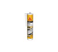 SIKA - Colle polymère spécial métal - Sikaflex 147 Métal Gris Clair - Mastic tous métaux - Intérieur et Extérieur - Collage puissant et rapide - Non corrosif - Idéal façade et toiture - 290ml