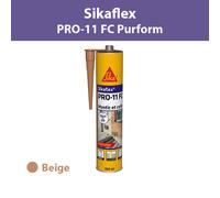 Mastic colle polyuréthanne multi-usage Sikaflex Pro-11FC - Cartouche 300ml Beige