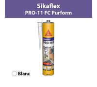 SIKA - Mastic polyuréthane PU tout en 1 - Sikaflex PRO 11 FC Purform Blanc - Collage puissant - Mastic multi-matériaux - Etanche - Intérieur et Extérieur - Construction et Bricolage - 300ml