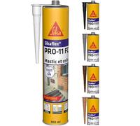 Colle mastic Sikaflex PRO 11 FC à prise rapide 300 ml SIKA (noir) - Couleur : Noir