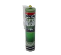 Mastic colle - SOUDAL - Green fix - 290 ML - Inodore - Résistant à l'eau