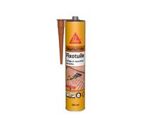 Mastic-colle souple SIKA Sika Fixotuile - Terre cuite - 300ml