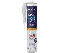 Mastic Colle Transparent Msp 106 Invisible-Pour Collages Et Joints D'étanchéité-Multi-Matériaux-Intérieur-Formule Ms Polymère-Sans Solvants Ni Isocyanate-Cartouche 290 Ml
