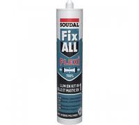Mastic-colles polymère Fix ALL Flexi hybride SMX neutre et élastique C12 SOUDAL