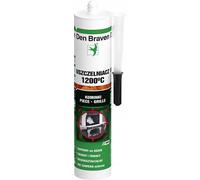 Mastic coupe-feu pour poêles et cheminées, noir, 310 ml