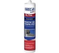 Mastic coupe feu SL706 NEC+ noir 310ml Noir G