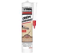 Rubson – Mastic acrylique Maison Façade Effet Crépi, granuleux, ton pierre – 280 ml