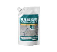 Mastic de béton 500 ml, mastic de réparation imperméable, adhésif puissant à séchage rapide avec application facile, solution de prévention des fuites pour la cuisine, produit de réparation des fissur