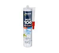 Bostik Mastic MS polymères MSP106 fixation et étanchéité 290 ml transparent