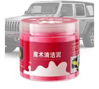 Mastic de nettoyage, gel de nettoyage pour voiture | Colle dépoussiérante intérieure pour lavage de voiture multi-usages - Le nettoyant réutilisable Goo pour voiture fournit du slime automatique pa