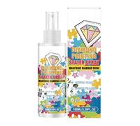 Mastic de peinture au diamant - Formule à séchage rapide, revêtement de finition transparent, collage de mosaïques décoratives, application pour laboratoire d'art | Décoration de toile