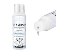 Mastic de peinture diamant - 120 ml - Tenue permanente et transparente - Pour peinture diamant et colle de puzzle - Accessoires de fixation et de scellage
