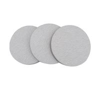 Mastic De Polissage De Voiture Auto-Adhésif,Rectifieuse,Feuille De Polissage,Papier De Verre,Flocage Rond Blanc,5 Pouces,125mm,10 Pièces - Type 320 Grit-10 Pcs