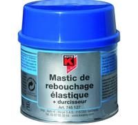 Mastic de rebouchage - AUTO-K - 500gr - Élastique - Durcisseur - Métal et plastique