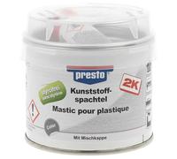 MASTIC DE REMPLISSAGE PLASTIQUE 2K SANS STYRENE PRESTO 250 G