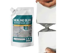 Mastic De Réparation Étanche Pour Fissures De Béton, Mastic Sol En Béton Anti Poussière, Colle Multi Usages Pour Réparer Les Fissures Dans Les Dalles, Concrete Crack Filler Mortier Multi Usage Prêt