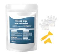 Mastic de réparation polyvalent haute résistance bi-composant,mastic époxy étanche et résistant à la chaleur pour la plomberie, les fissures de piscine et le bricolage domestique. (1Pièce)