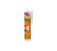 Mastic d'étanchéité Acrybat - Gris - 310 ml - GEB