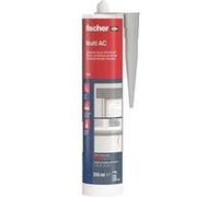 Mastic d'étanchéité acrylique FISCHER Multi AC Gris 310 ml cartouche universel Gris