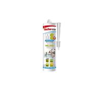 Mastic d'étanchéité adhésive FISCHER - ms cristal transparent - 290 ml