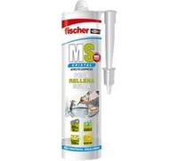 Mastic d'étanchéité adhésive FISCHER - ms cristal transparent - 290 ml