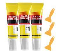 Mastic d'étanchéité étanche en plastique et acier, pâte de réparation pour joints de carrelage, séchage rapide, anti-retrait, résistant aux fissures, convient pour les cuisines, salles de bains, fenê