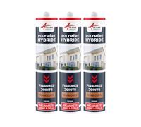 Mastic d'étanchéité, joint extérieur, fissure, béton - 290 ml x 3 Terre Cuite - ARCANE INDUSTRIES