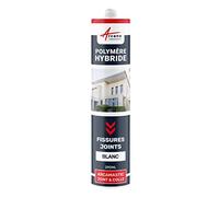 Mastic d'Étanchéité, Joint Extérieur, Fissure, Façade 290 ml x 1 Blanc