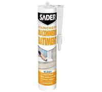 Mastic d'Étanchéité - SADER - Maçonnerie - Blanc - Formule acrylique souple - Cartouche 280 ml